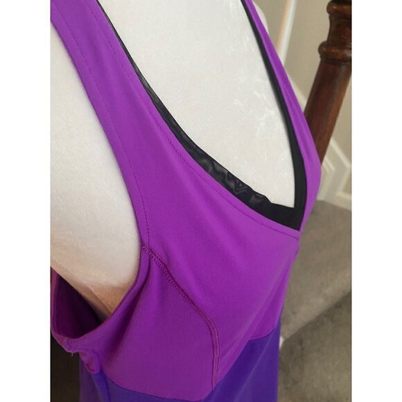 Victoria’s Secret Purple and Black Workout Tank Size L - Picture 5 of 6